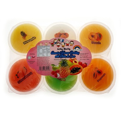 Jelly Melly Assorted Flavour Pudding with Nata de Coco 720g